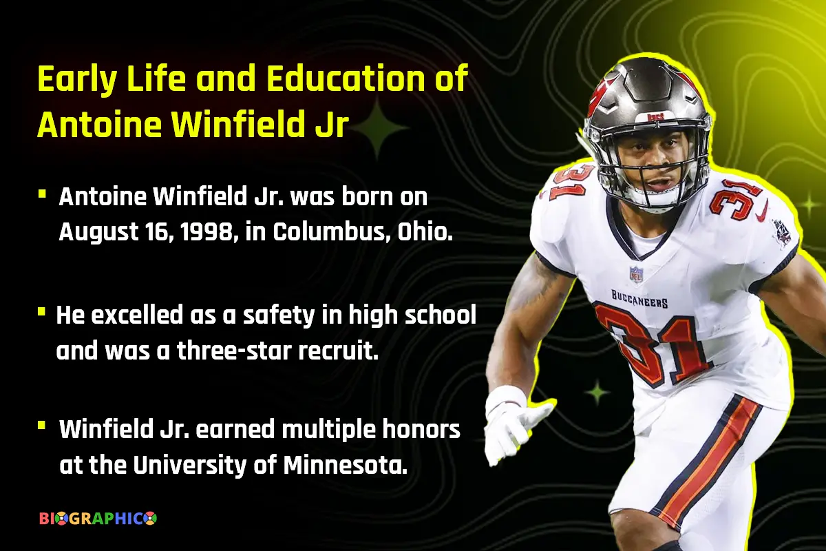 Early Life and Education of Antoine Winfield Jr.